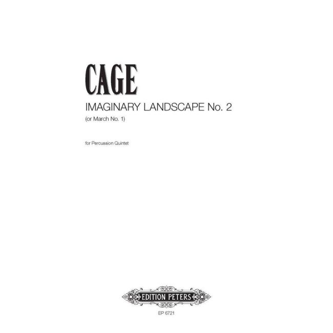 Cage, John - Imaginary Landscape No. 2 (March No. 1)
