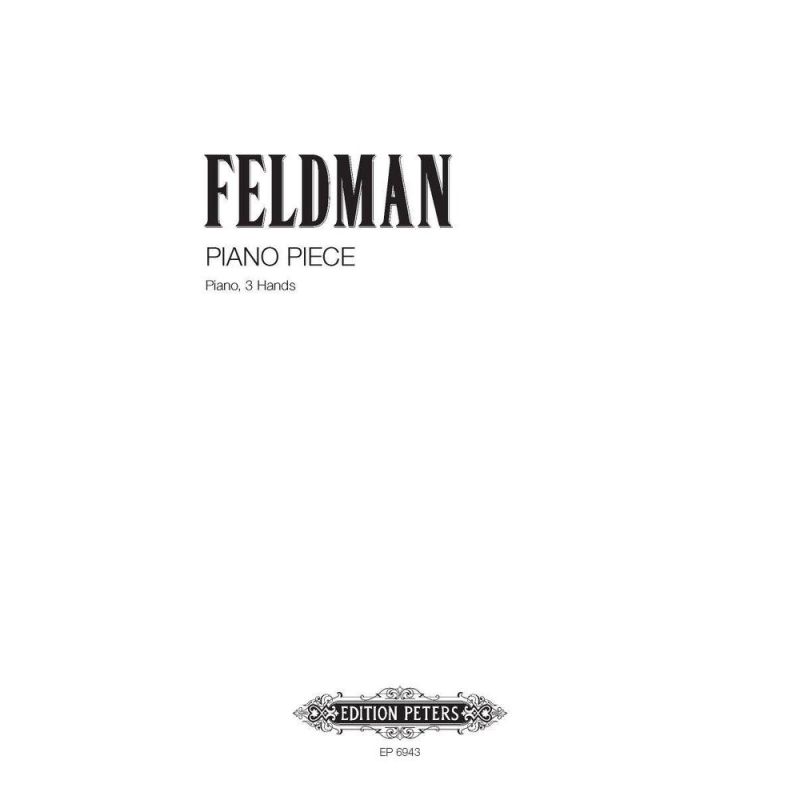 Feldman, Morton - Piano