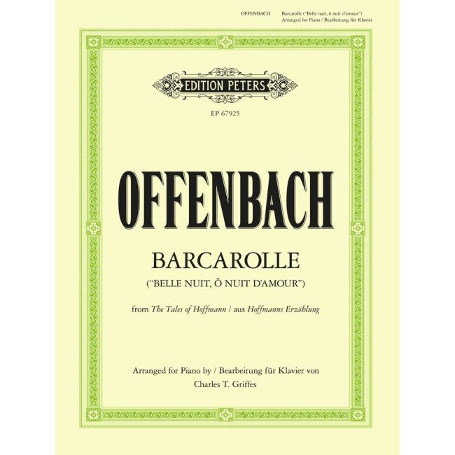 Offenbach, Jacques / Griffes, Charles - Barcarolle