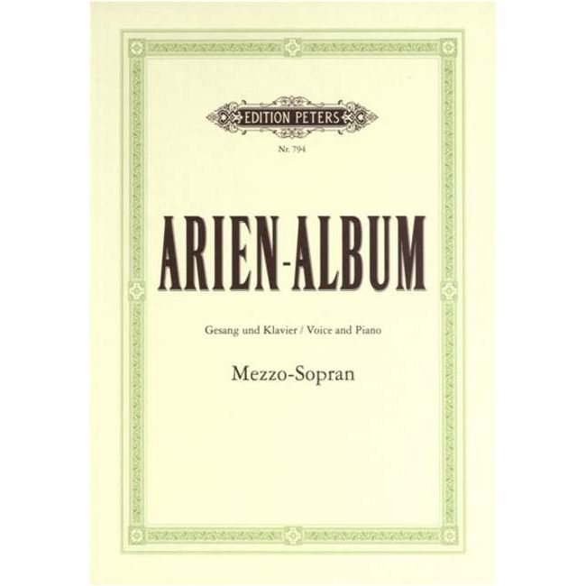 Aria Album for Mezzo-Soprano
