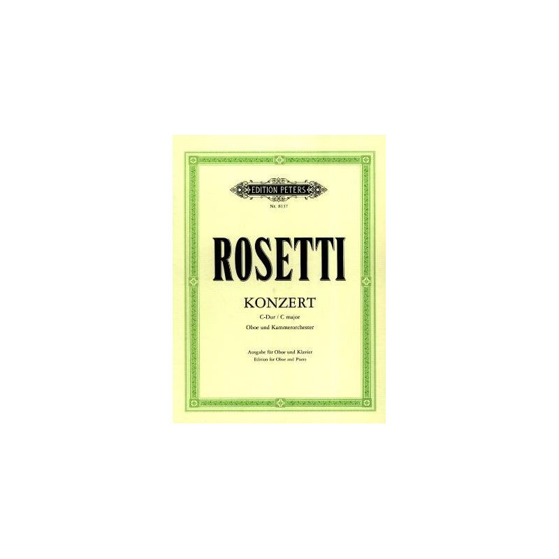 Rosetti, Antonio - Oboe Concerto in C