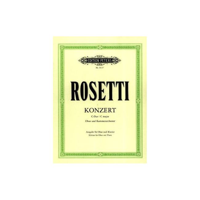 Rosetti, Antonio - Oboe Concerto in C