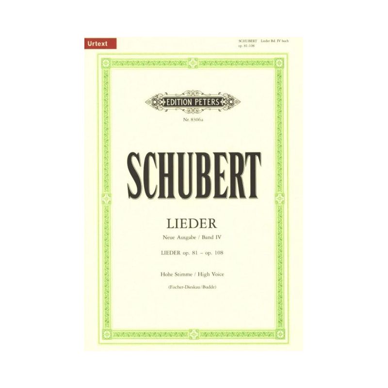 Schubert, Franz - Songs Vol.4: 45 Songs