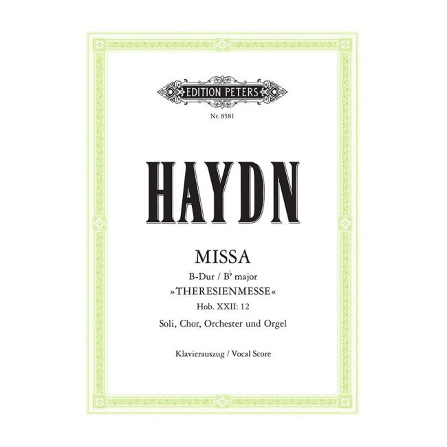 Haydn, F J - Maria Theresa Mass, Mass in B flat Hob.XXII/12