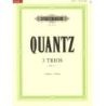 Quantz, Johann Joachim - 3 Trios