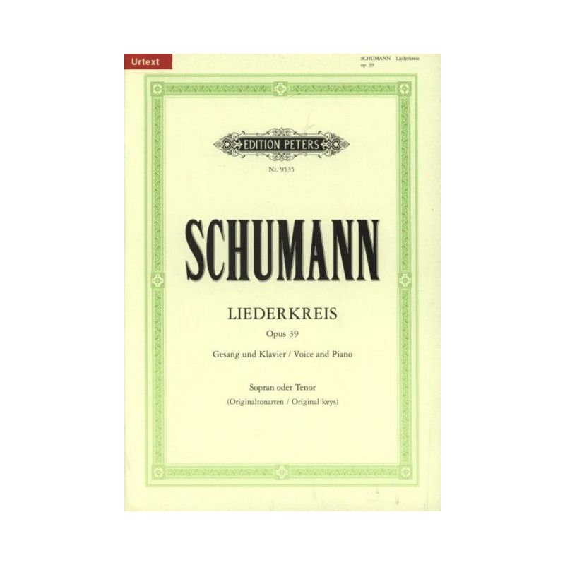 Schumann, Robert - Liederkreise Op.39
