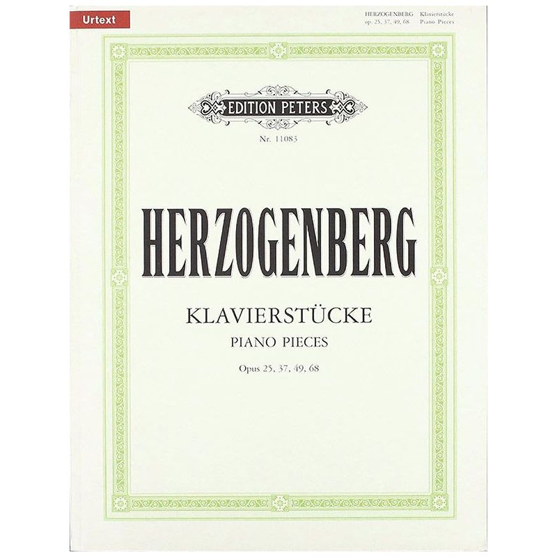 Herzogenberg, Heinrich von - Piano Pieces Opp.25, 37, 49 & 68