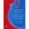 Beethoven, Ludwig van - Andante con Variazioni (violin & piano)