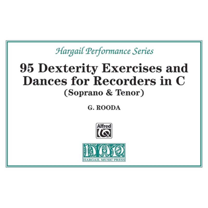 Finger Dexterity Exercises and Pieces for C Recorders