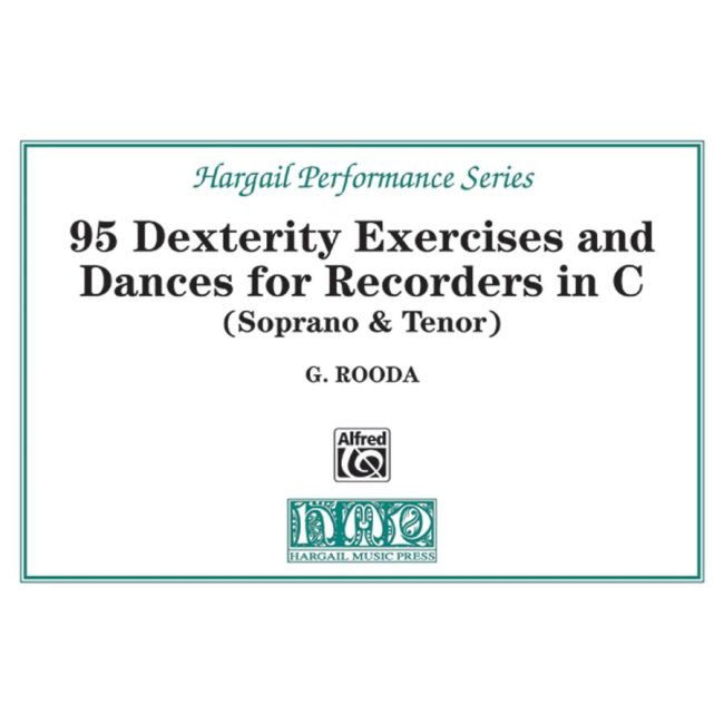 Finger Dexterity Exercises and Pieces for C Recorders