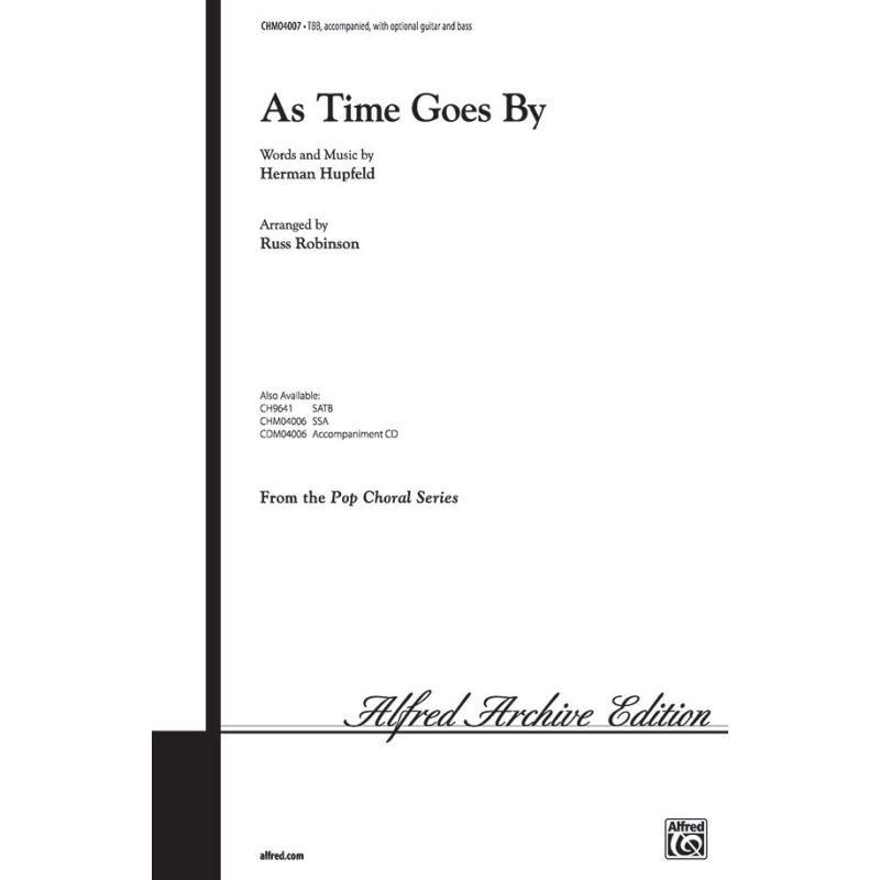 Hupfeld, Herman - As Time Goes By