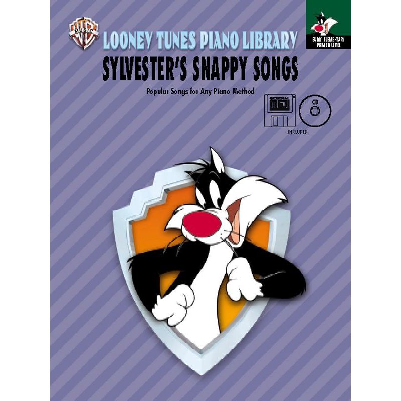 Looney Tunes Piano Library, Primer: Sylvester's Snappy Songs