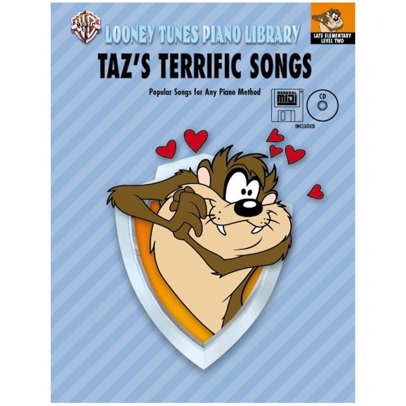Looney Tunes Piano Library, Level 2: Taz's Terrific Songs