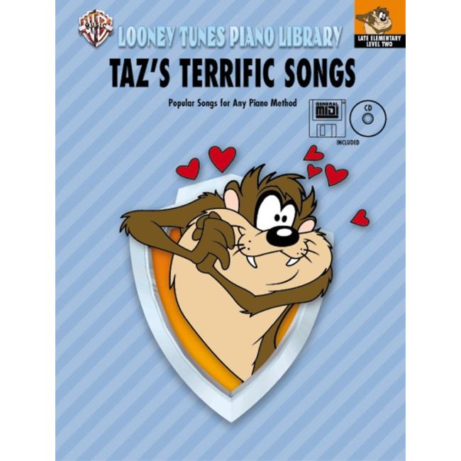 Looney Tunes Piano Library, Level 2: Taz's Terrific Songs
