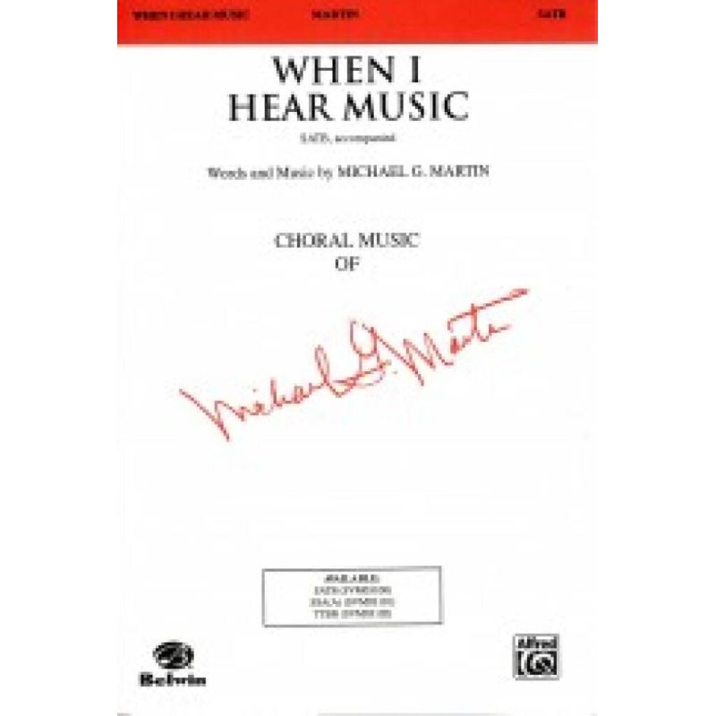 Martin, Michael G. - When I Hear Music