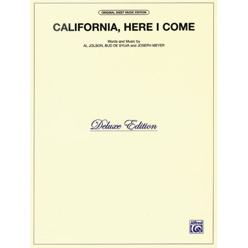 Jolson, Al - California...