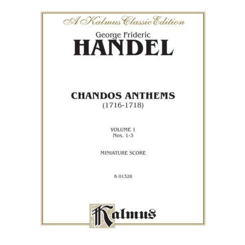 Handel Chandos Anthems 1,2,3S