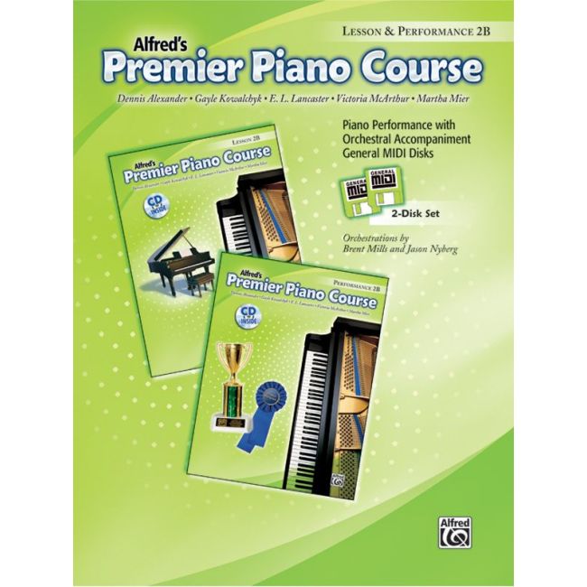 Premier Piano Course, GM Disk 2B for Lesson and Performance