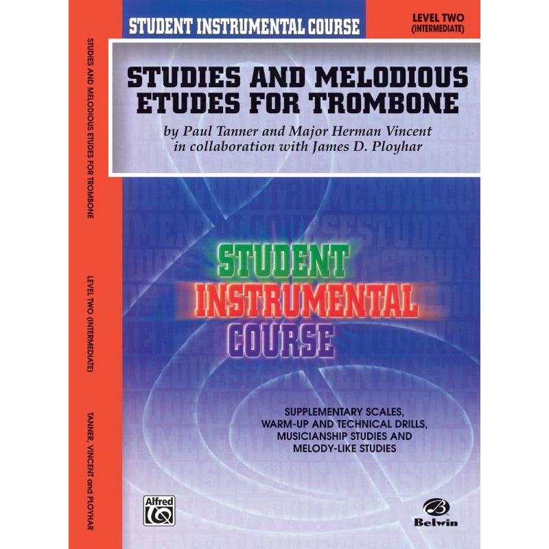 Tanner - Studies and Melodious Etudes for Trombone, Lev II