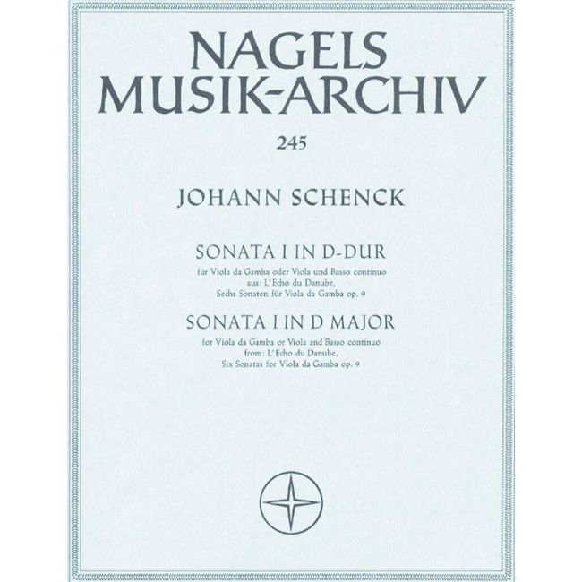 Sonata in D Op.9/1 from LEcho du Danube - Johann Schenck