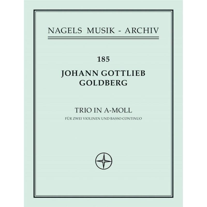Trio in A minor (Sonata No. 4) - Johann Gottlieb Goldberg