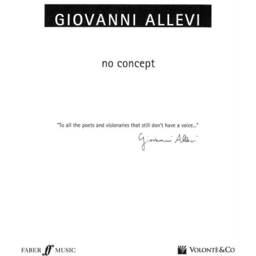Allevi, Giovanni - No Concept