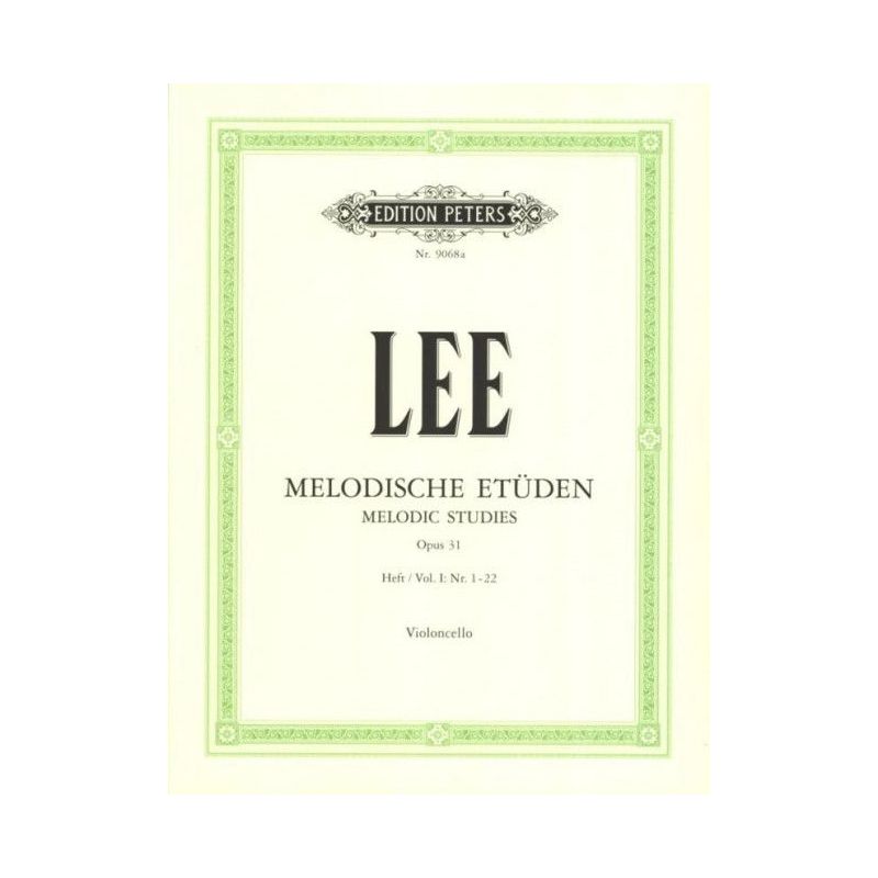 Lee, Sebastian - 40 Melodic Studies, Op31