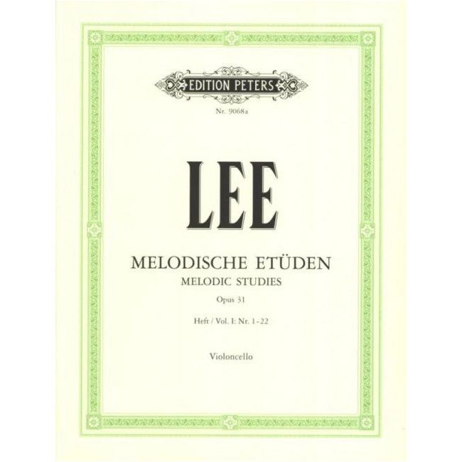Lee, Sebastian - 40 Melodic Studies, Op31