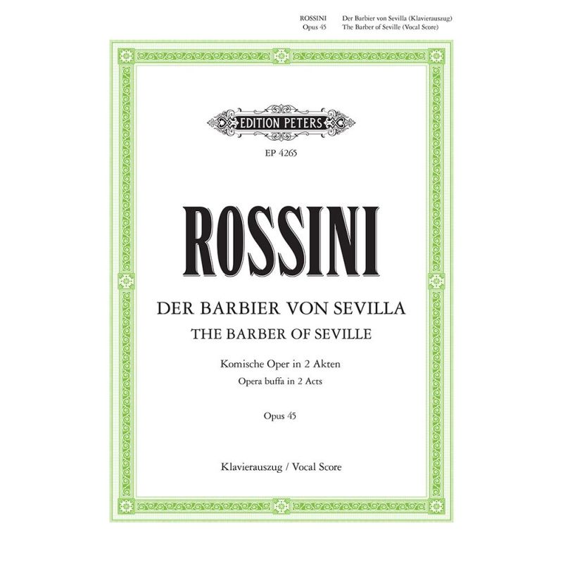 Rossini, Gioacchino - The Barber of Seville