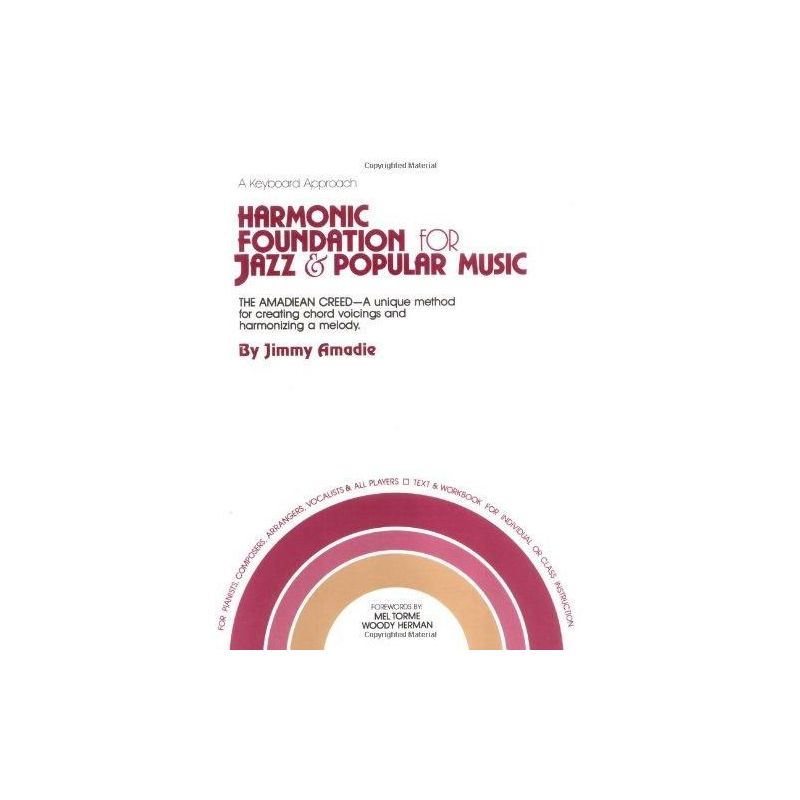 Amadie, Jimmy – Harmonic Foundation for Jazz & Pop Music