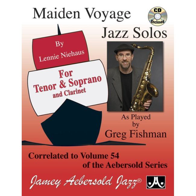 Niehaus, Lennie – Maiden Voyage Jazz Solos For Tenor & Soprano Saxophone & Clarinet