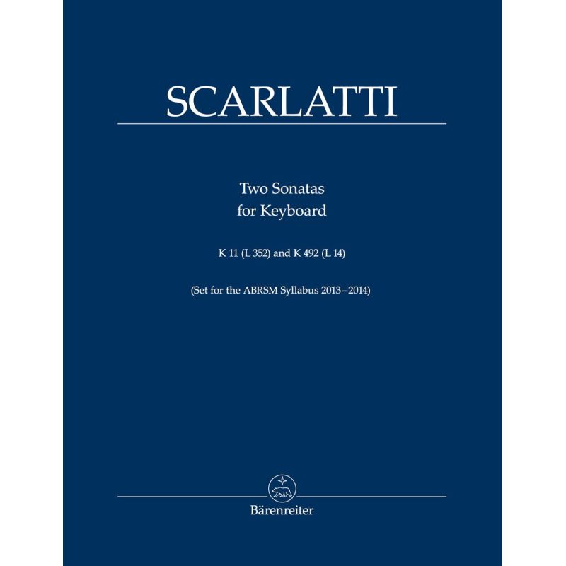 Scarlatti, Domenico - Sonatas for Piano (2) (Kp11 in C minor, Kp492 in D minor)