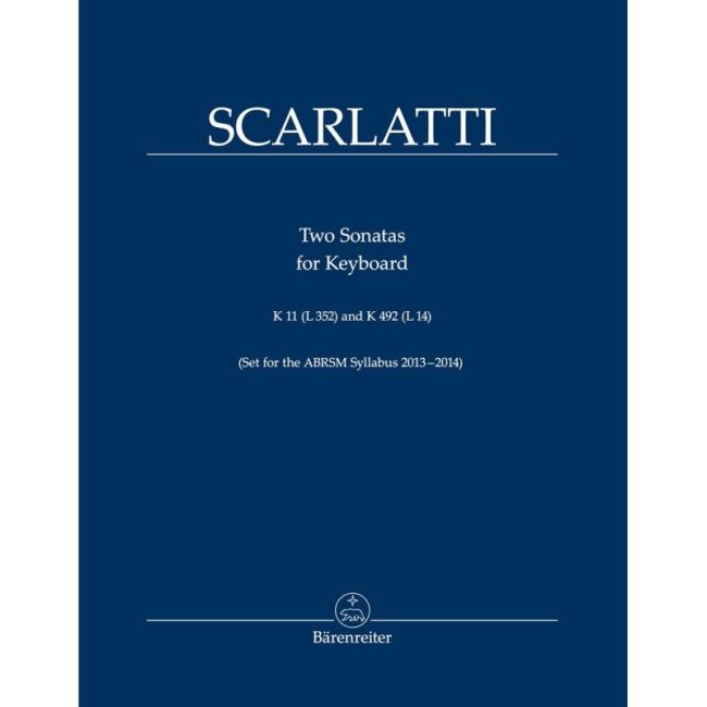 Scarlatti, Domenico - Sonatas for Piano (2) (Kp11 in C minor, Kp492 in D minor)