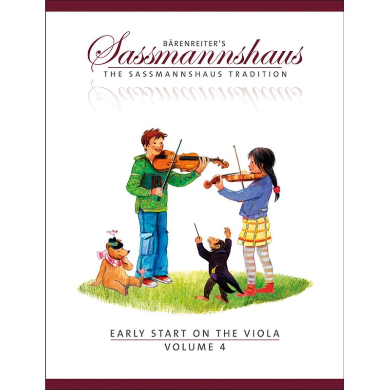 Sassmannshaus, Egon - Early Start on the Viola, Volume 4 (E).