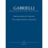 Gabrielli, Domenico - Complete Works for Violoncello (Urtext). (including critical report in English and German).