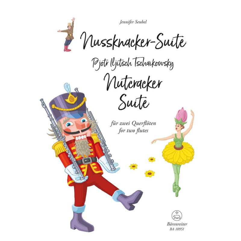 Tchaikovsky, P.I - Nutcracker Suite for two Flutes.