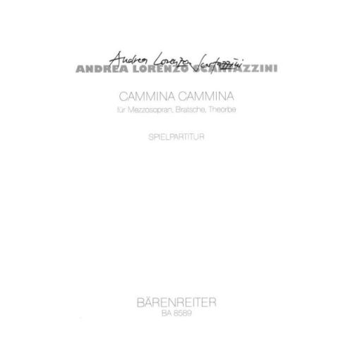 Scartazzini, A.L - Cammina cammina on poems by Giuseppe Ungaretti (G) (1996).