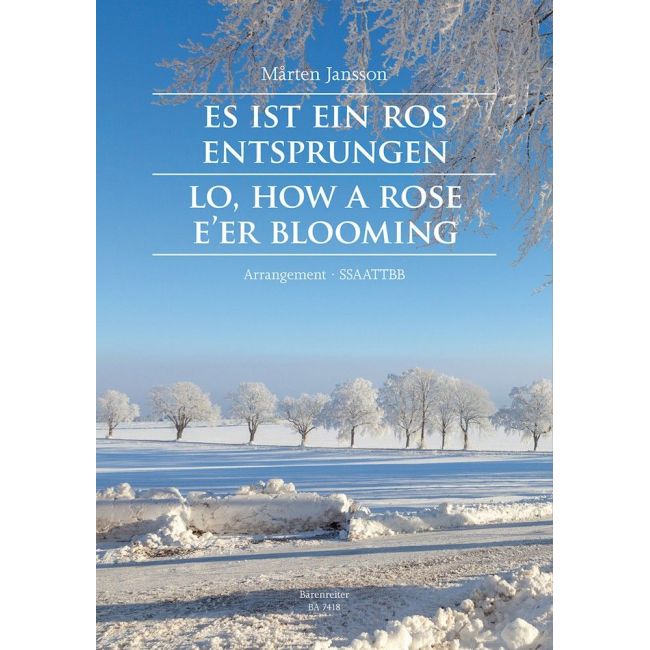 Jansson, Marten - Lo, How a Rose e'er Blooming (G-E-Sw).
