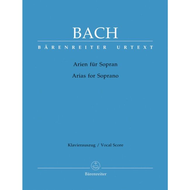 Bach, J S - Aria Book, The: Soprano (Urtext).