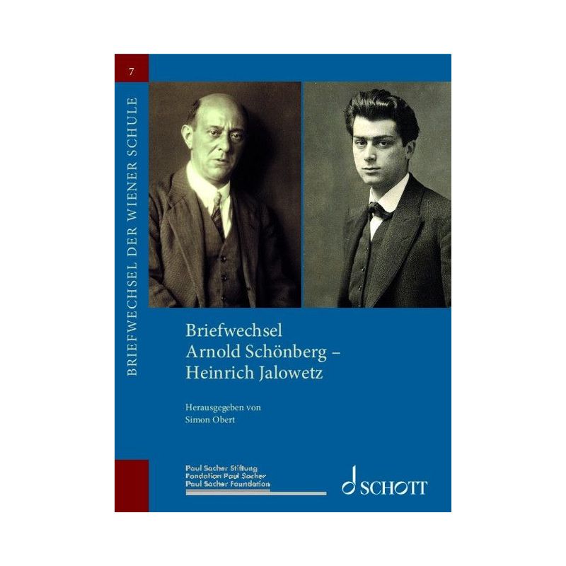 Briefwechsel Arnold Schönberg – Heinrich Jalowetz Vol. 13