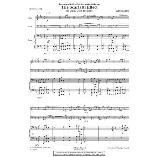 Ruehr, Elena - The Scarlatti Effect