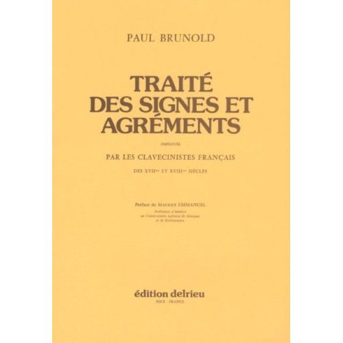 Brunold, Paul - Traité des...