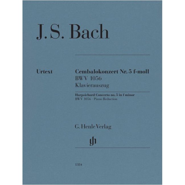 Bach, Johann Sebastian - Harpsichord Concerto no. 5 in f minor BWV 1056