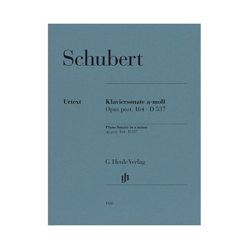 Schubert, Franz - Piano Sonata in a minor op. post 164 D 537