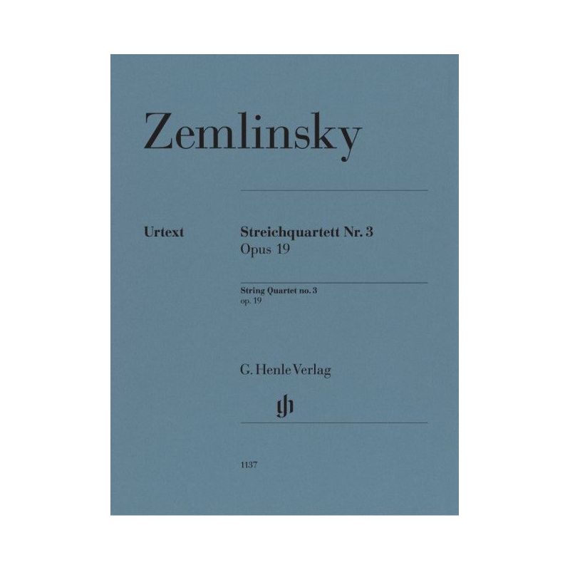 Zemlinsky, Alexander - String Quartet no.3 op. 19