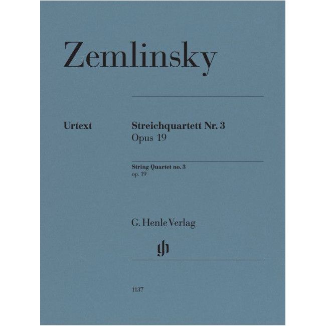 Zemlinsky, Alexander - String Quartet no.3 op. 19