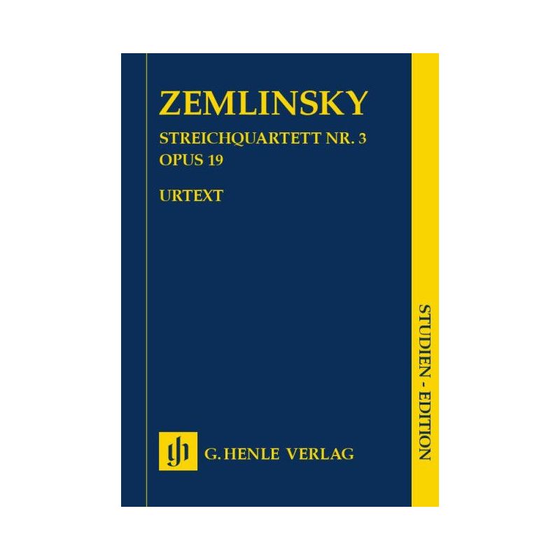Zemlinsky, Alexander - String Quartet no.3 op. 19