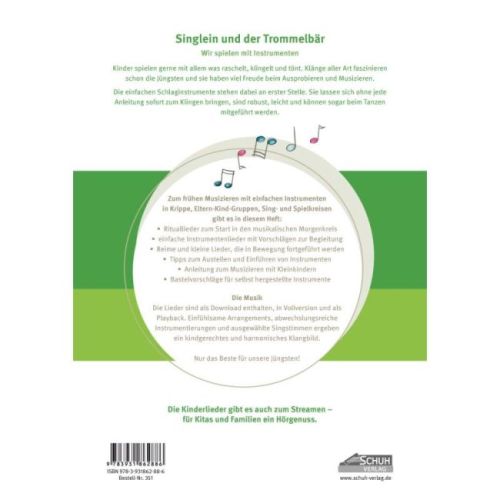 Müller & Schuh - Singlein und der Trommelbär Band 2