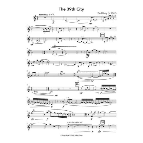 Rudy, Paul - The 39th City