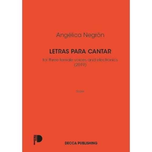 Negrón, Angélica - Letras...